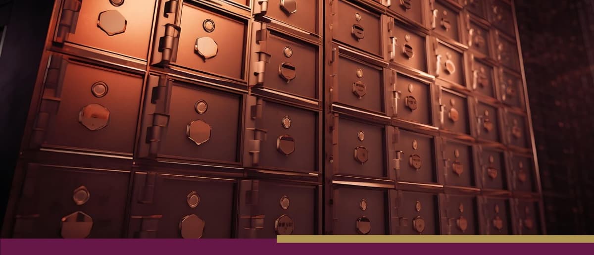 صناديق الأمانات الحديدية