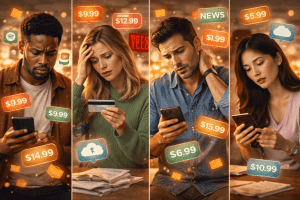 الاشتراكات الصغيرة: كيف تسرق دخلك دون أن تشعر؟